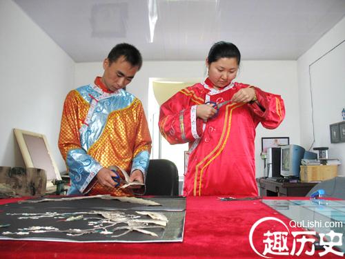 赫哲族非物资文化遗产 介绍赫哲族鱼骨工艺