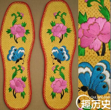 土家族民族特色 土家族服饰中的鞋和鞋垫图片