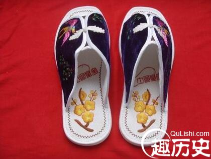 土家族民族特色 土家族服饰中的鞋和鞋垫图片