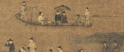 董源：五代南唐画家，与范宽、李成并称北宋初年三大家