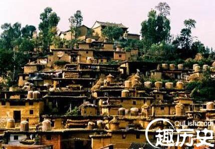 彝族建筑 土掌房是云南彝族民居的特色建筑